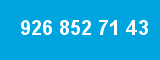 926 852 71 43 926 852 71 43